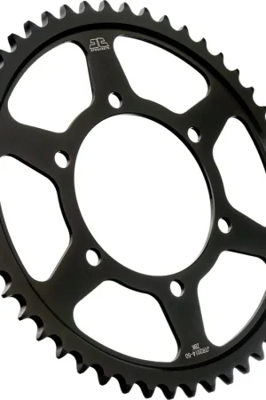 JT Sprockets - REAR STEEL 50T BL, 525 - Sprockets - BLACK ZINC FINISH Express Levering